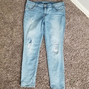 Old Navy Rockstar mid-rise jeans